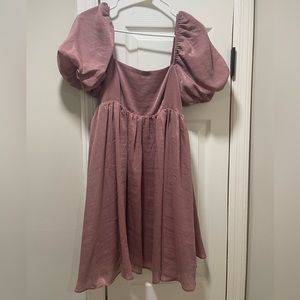 Fab’rik Storia babydoll shimmer dress